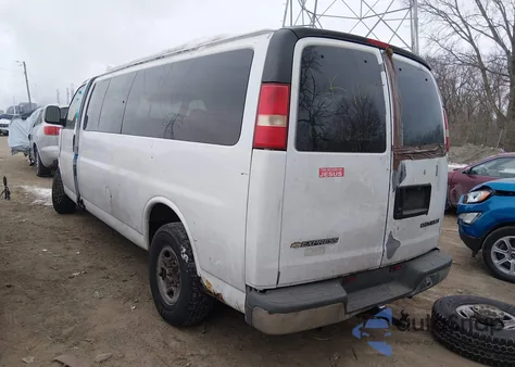 2008 Chevrolet Express Ls from USA, damaged, VIN 1GAHG39K581170440